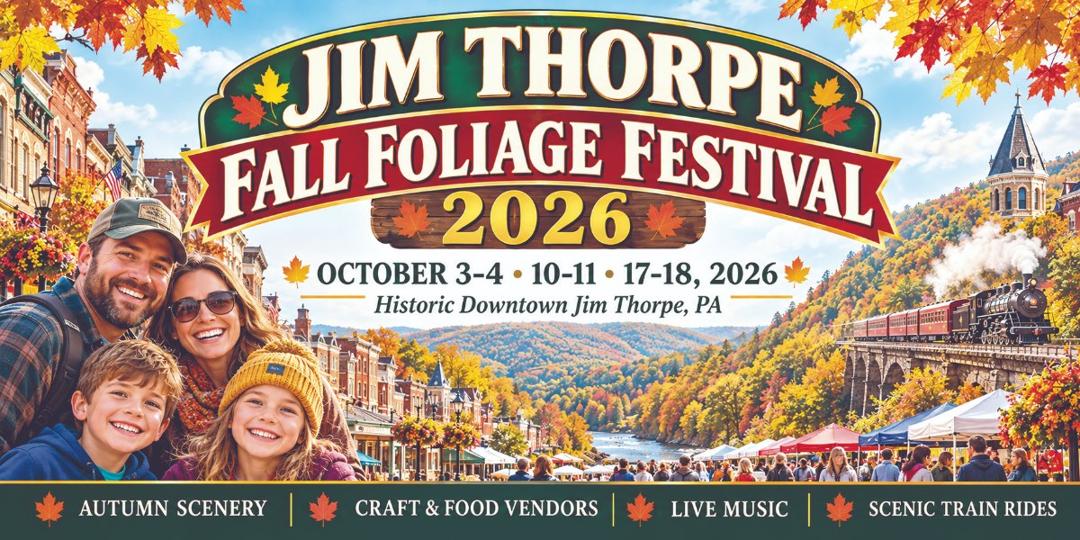 Widely Popular Jim Thorpe Fall Foliage Festival Returns This Autumn